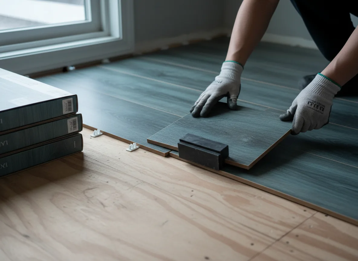 Luxury Vinyl Plank Installation company in Thetford Center, VT